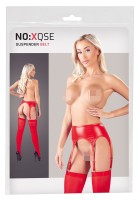 NO:XQSE Strumpfhalter Wetlook Strapsgurt Strapsgürtel Strumpf-Halter günstig online kaufen
