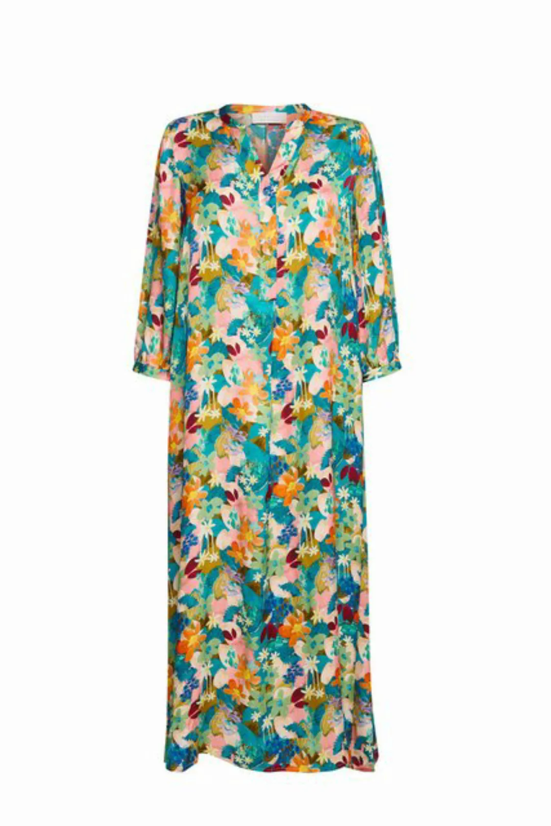 Rich & Royal Maxikleid Printed V-neck dress with flower pr günstig online kaufen