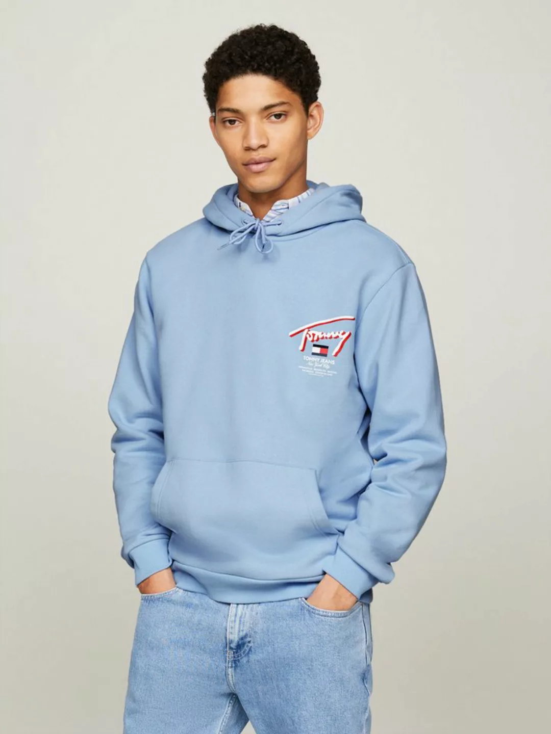 Tommy Jeans Hoodie TJM REG 3D STREET TJ HOOD EXT günstig online kaufen