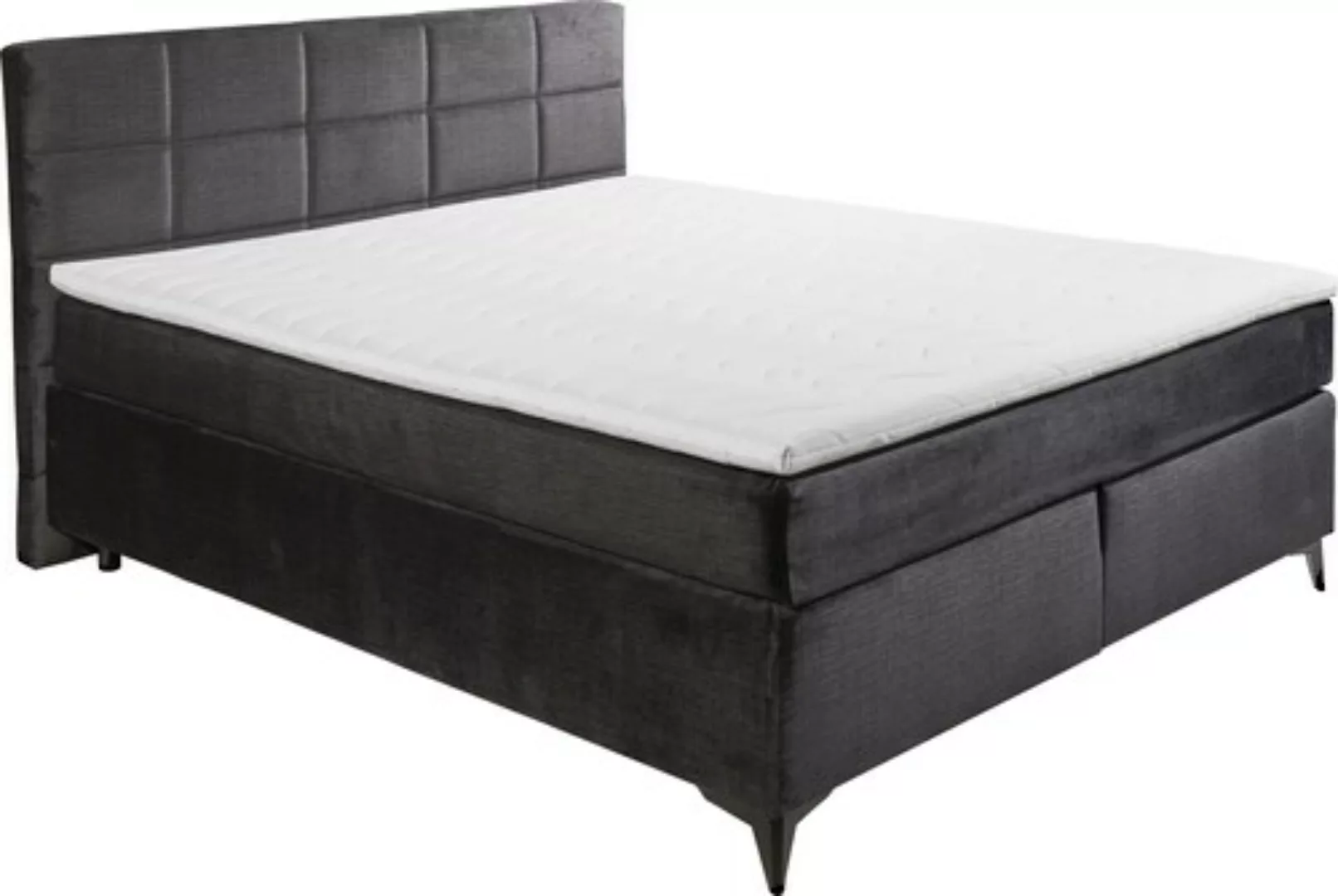ED EXCITING DESIGN Boxspringbett »Navarra«, wahlweise mit Matratze günstig online kaufen