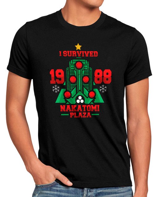 style3 T-Shirt Nakatomi Survivor bruce willis stirb langsam die hard sweate günstig online kaufen