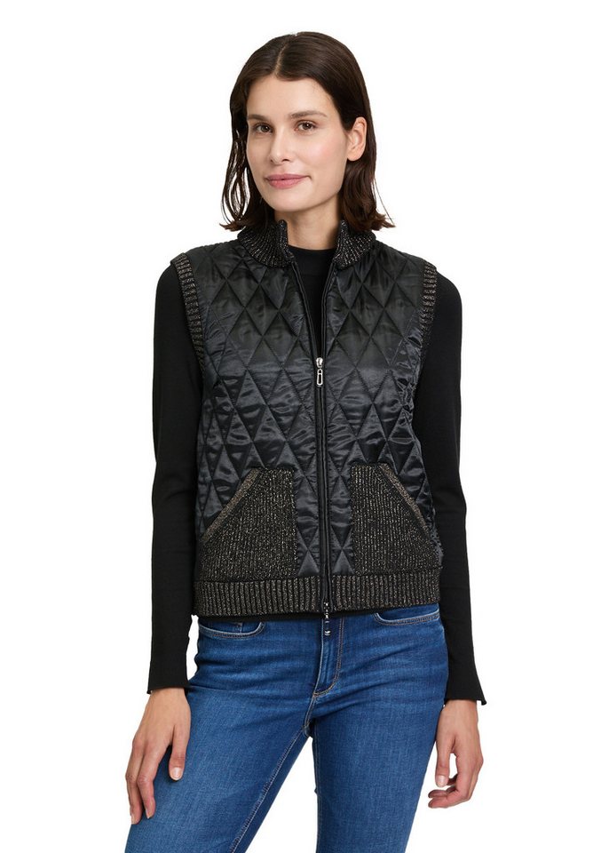 Betty Barclay Strickjacke Betty Barclay Strickweste mit Reißverschluss (1-t günstig online kaufen