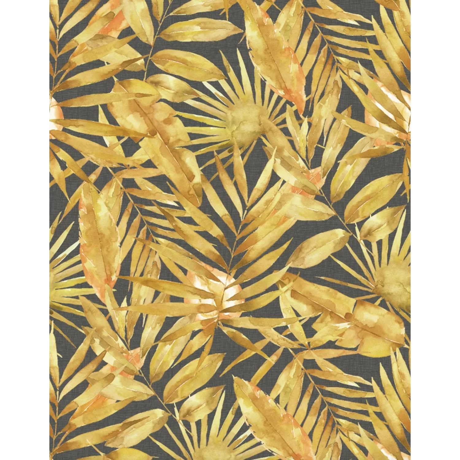 Schöner Wohnen Vliestapete New Delight Floral Gelb-Schwarz 340 x 265 cm FSC günstig online kaufen