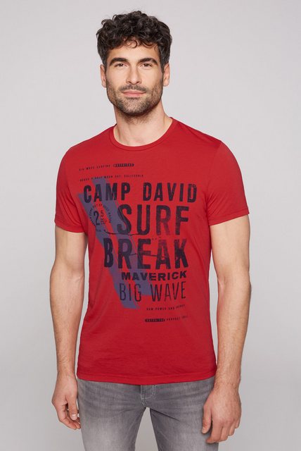 CAMP DAVID T-Shirt in vorgewaschner Optik günstig online kaufen