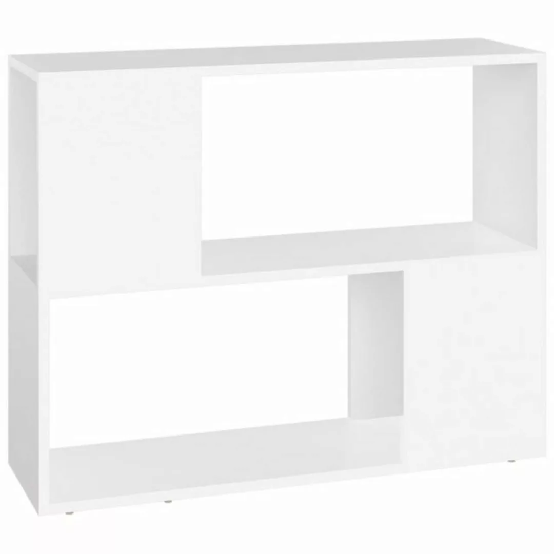 vidaXL TV-Schrank TV-Schrank Weiß 80x24x63 cm Spanplatte Lowboard günstig online kaufen