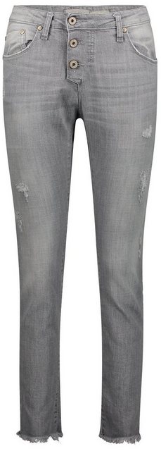 Please Damen Jeans P 78F_WW6PPB-P2B0 - Boyfriend - Grau - Grigio Denim Supe günstig online kaufen