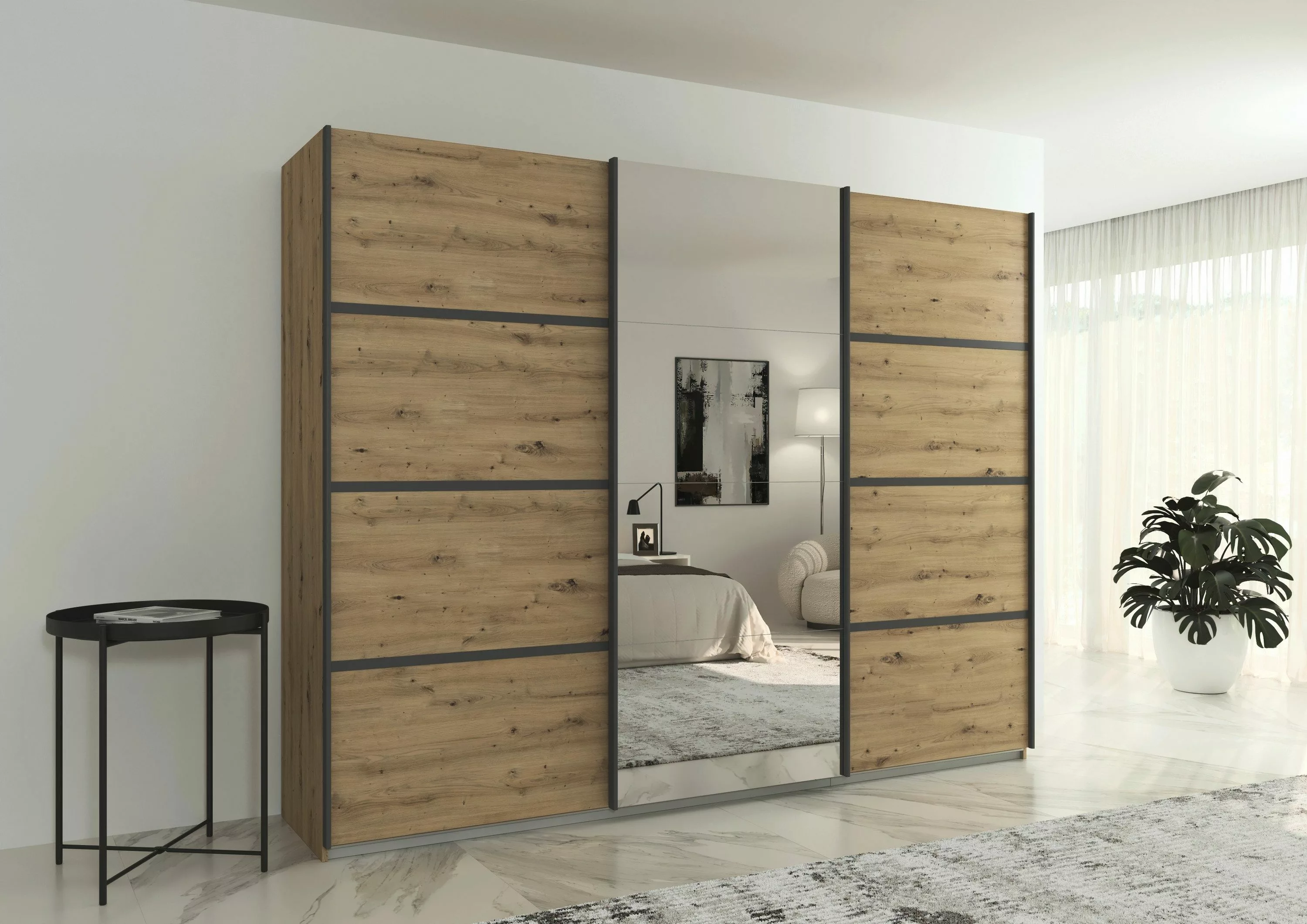 rauch Kleiderschrank "Schwebetürenschrank Garderobe Schrank TOP ANGEBOT Avo günstig online kaufen