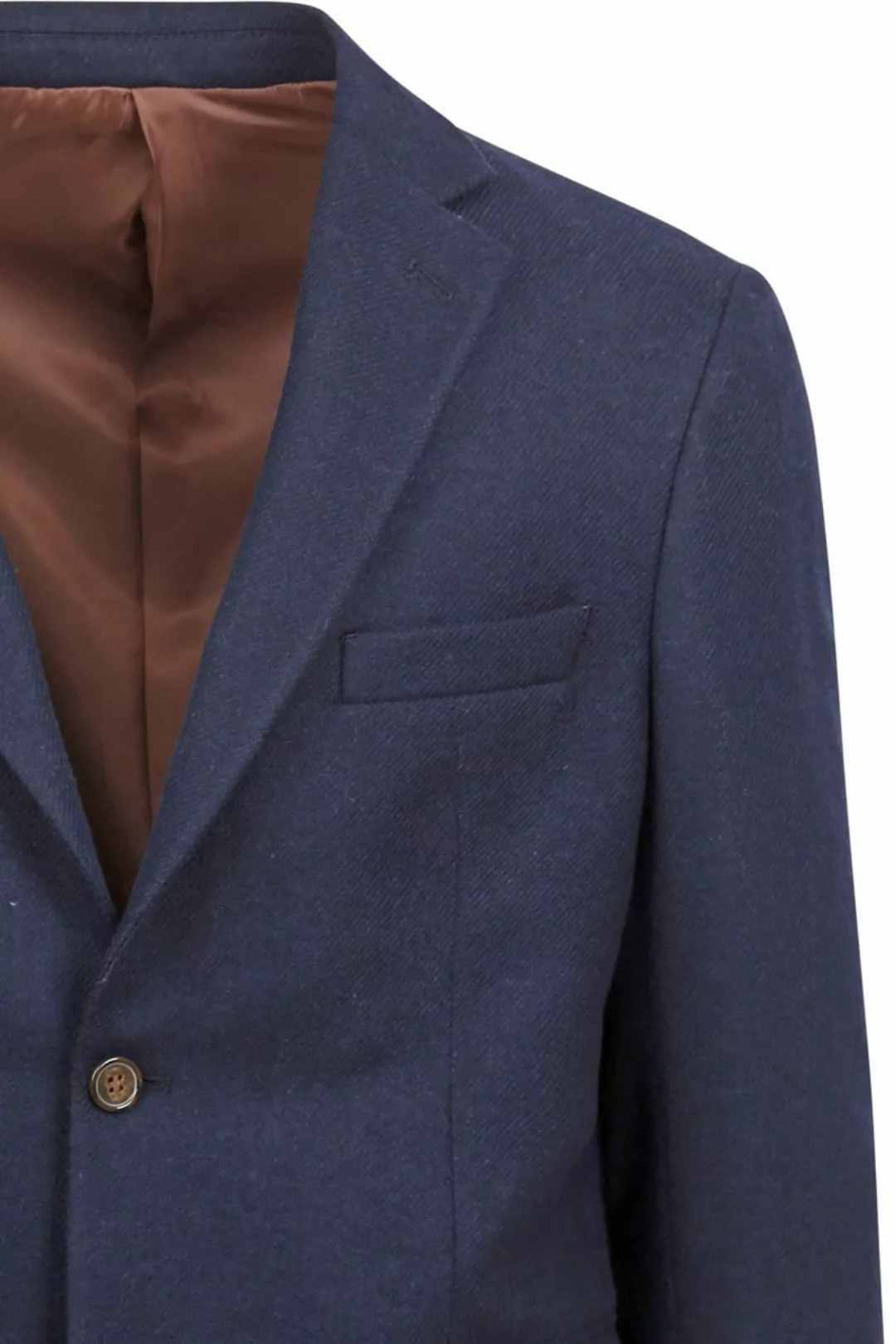 Suitable Tweed Blazer Navyblau - Größe 56 günstig online kaufen