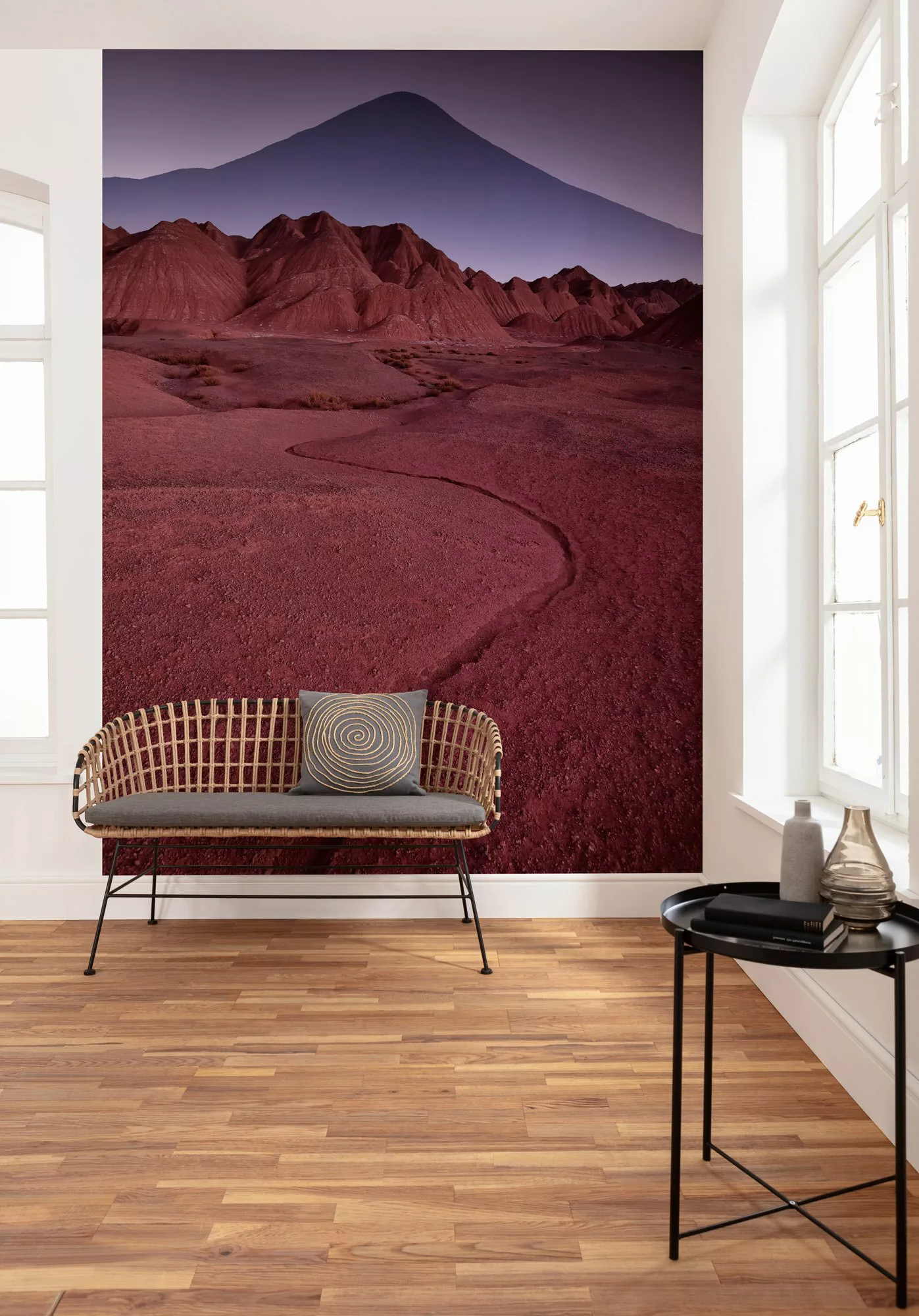 KOMAR Vlies Fototapete - Red Mountain Desert - Größe 200 x 280 cm mehrfarbi günstig online kaufen