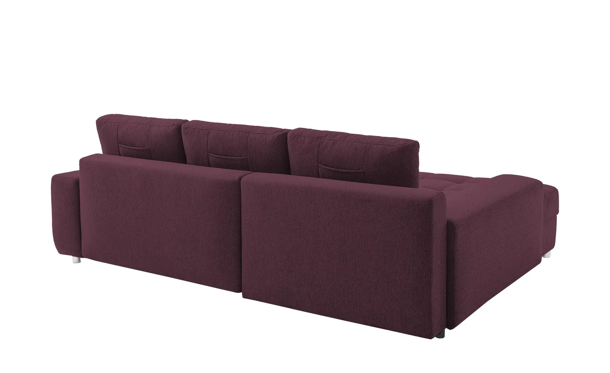 bobb Ecksofa  Arissa de Luxe ¦ rot ¦ Maße (cm): B: 258 H: 84 T: 181 Polster günstig online kaufen