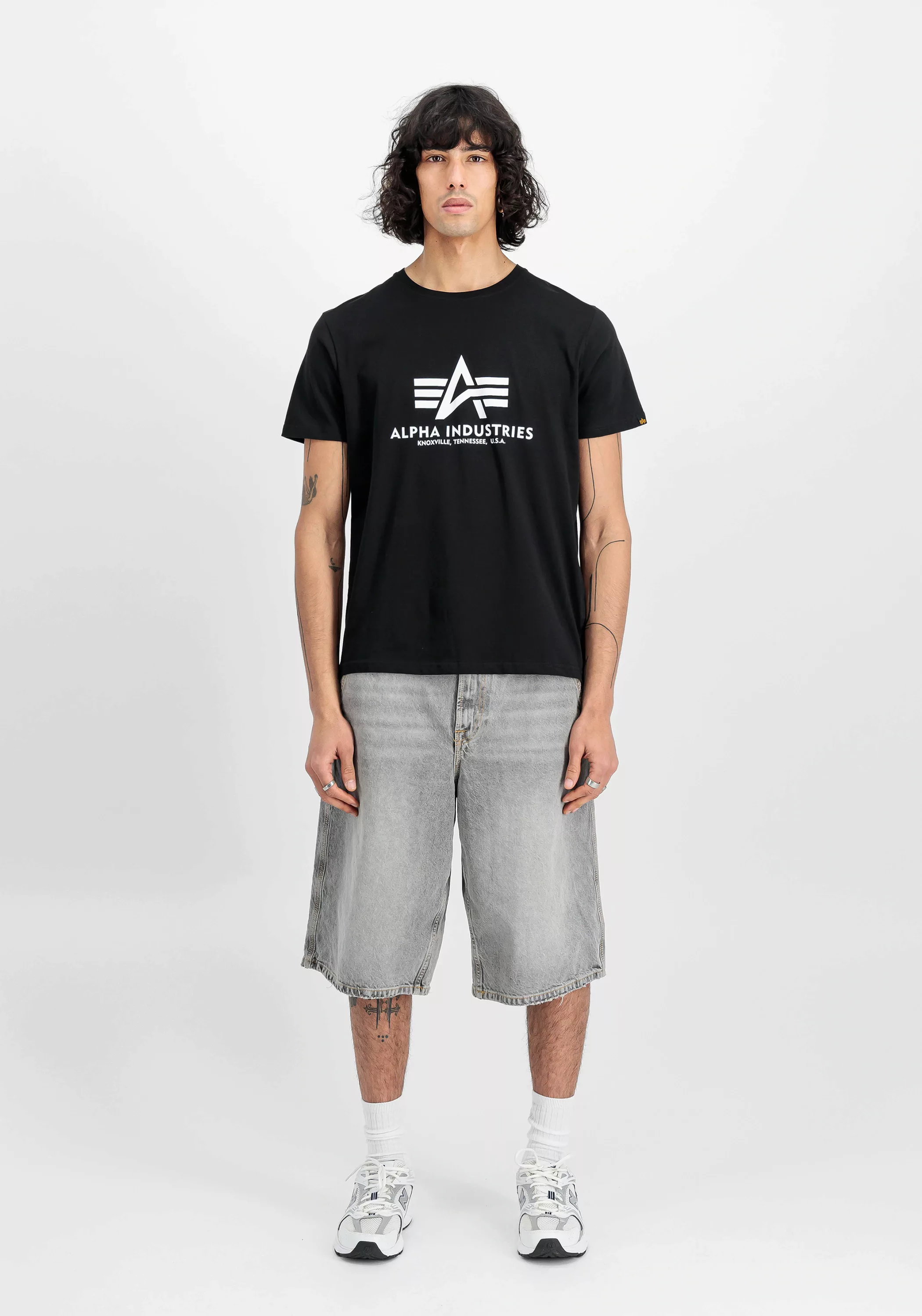 Alpha Industries Rundhalsshirt "Basic T 2 Pack" günstig online kaufen