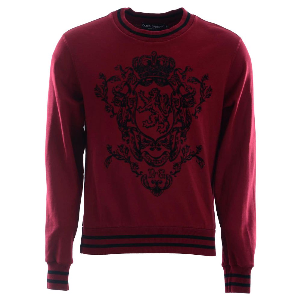 Dolce & Gabbana 738275 Rundhalsausschnitt Sweater 42 Maroon günstig online kaufen