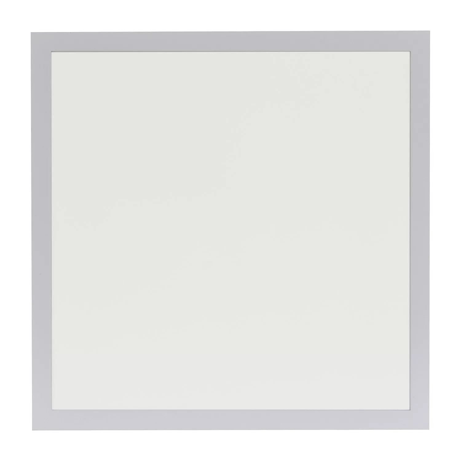 LED Deckenleuchte Flat in Weiß 2x 17W 4300lm 450x450mm günstig online kaufen