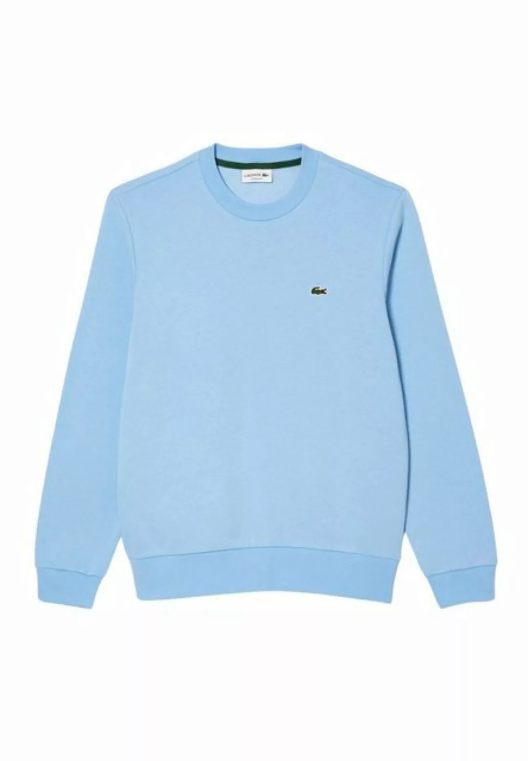 Lacoste Sweatshirt Sweatshirt Pullover mit Rippbündchen (1-tlg) günstig online kaufen