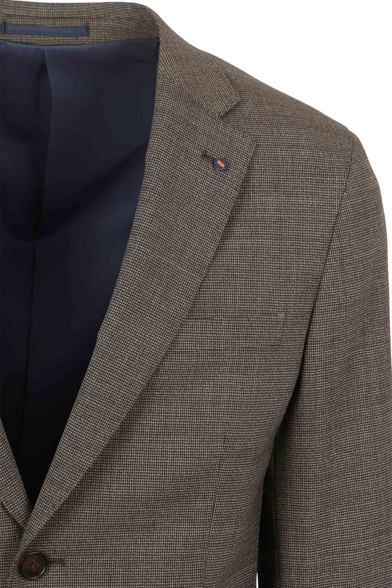 Suitable Strato Pied De Poule Suit Wool Ember Gold - Größe 54 günstig online kaufen