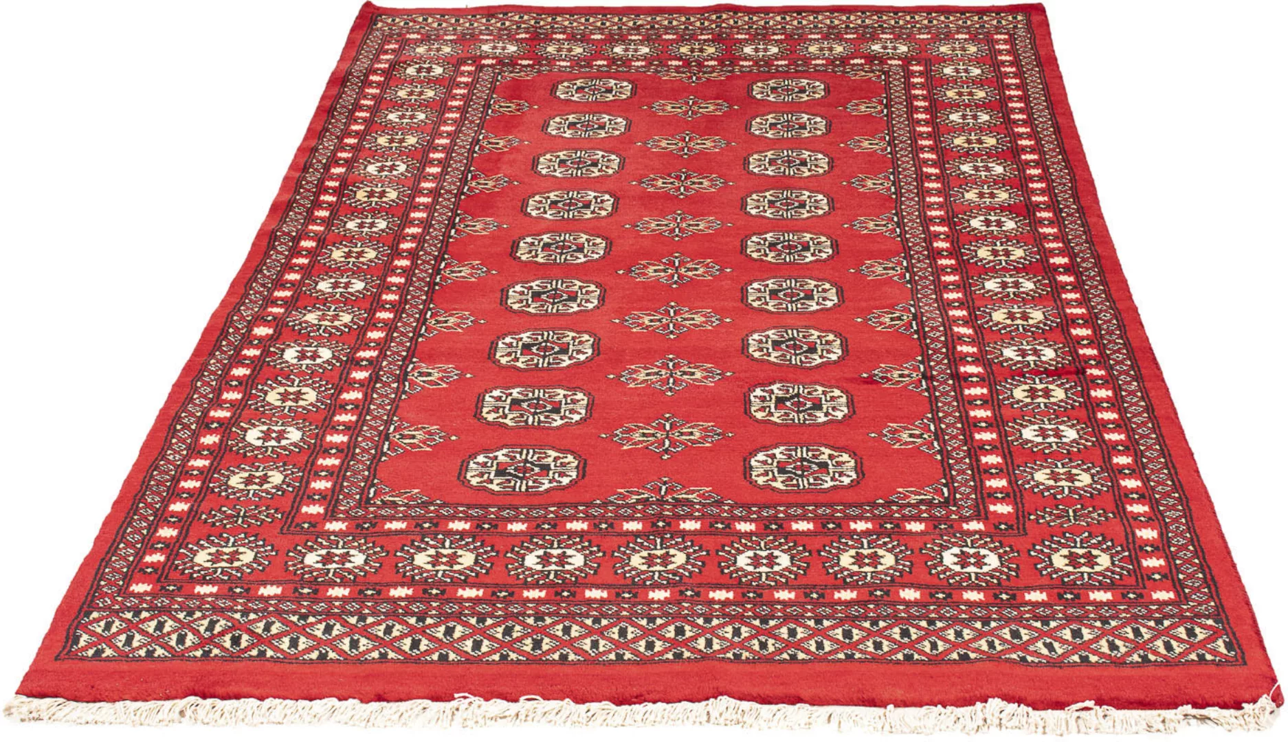 morgenland Orientteppich »Pakistan - 183 x 118 cm - rot«, rechteckig, Wohnz günstig online kaufen