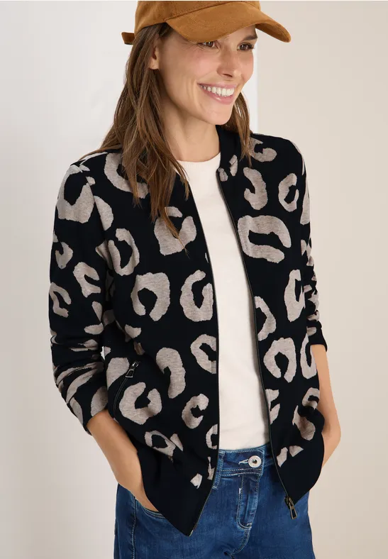 Melange Jacquard Blouson günstig online kaufen