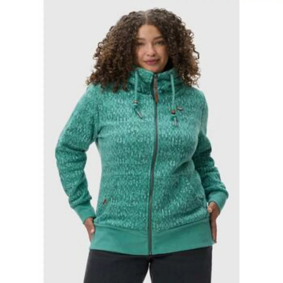 Ragwear Sweatjacke "Neska Print Zip Plus", Cooler Damen Zip-Hoodie mit Kapu günstig online kaufen