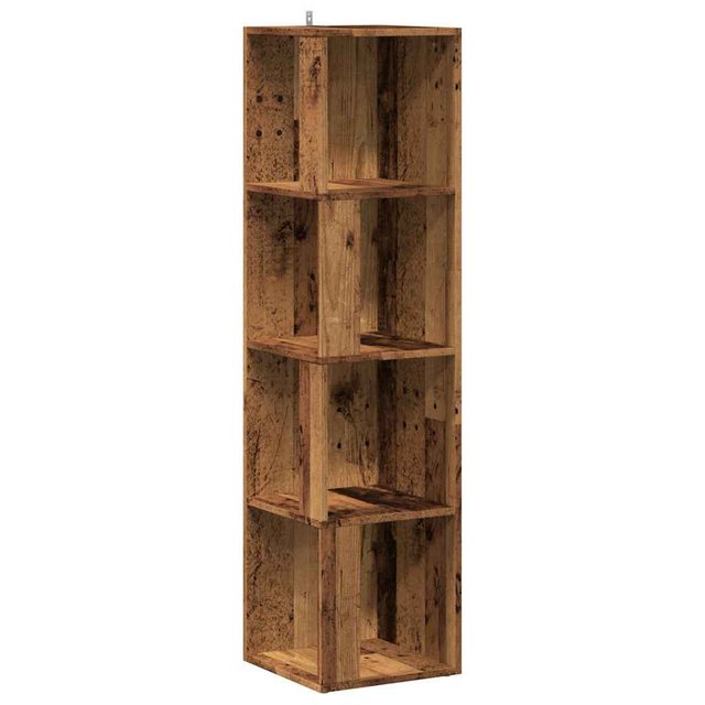 vidaXL Fächerschrank Eckregal Altholz-Optik 33x33x132 cm Holzwerkstoff (1-S günstig online kaufen