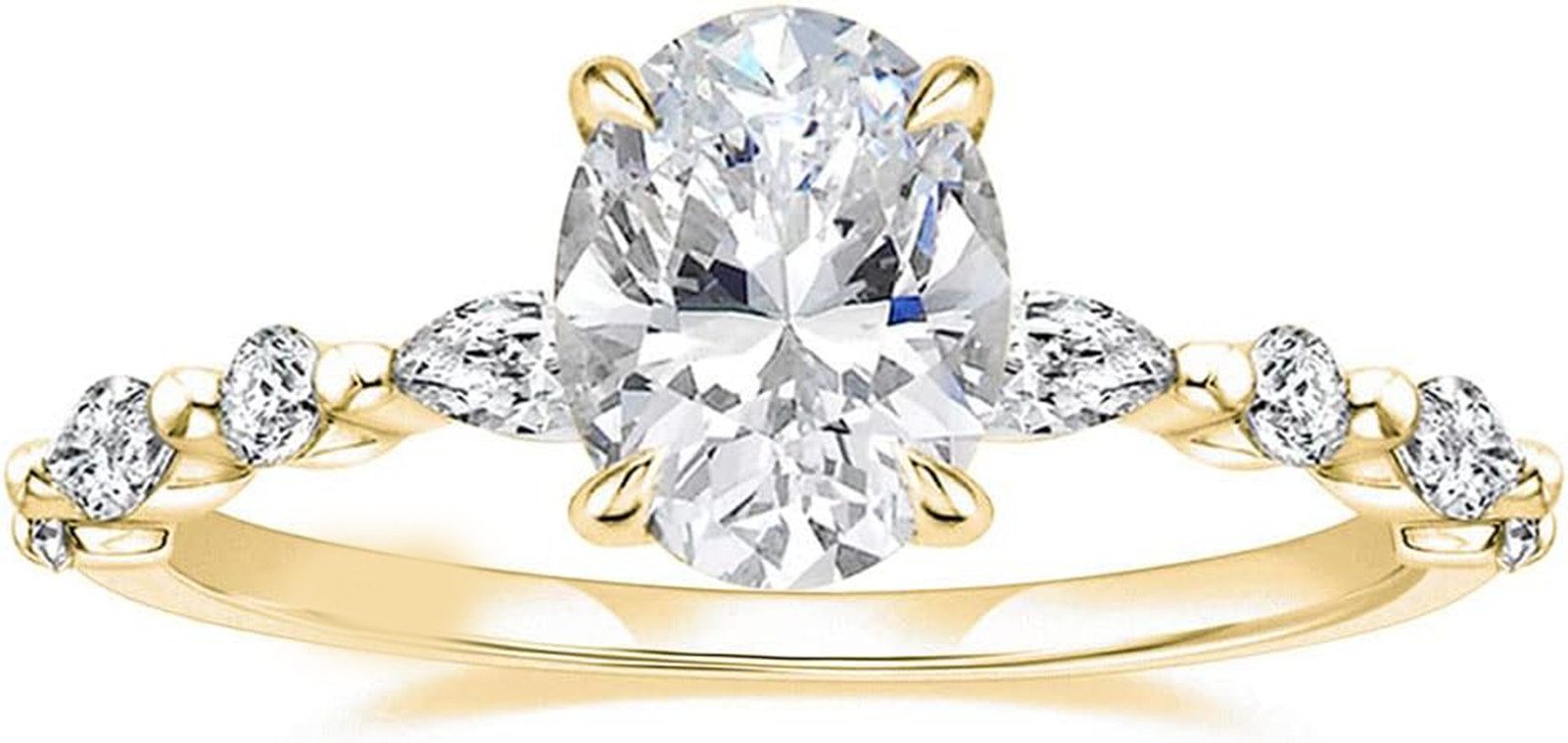 Jumpeak Diamantring 1,5ct E VS1 Vierzackiger günstig online kaufen