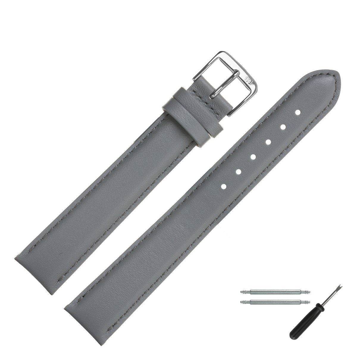 MARBURGER Uhrenarmband 16mm Leder XL Extra günstig online kaufen