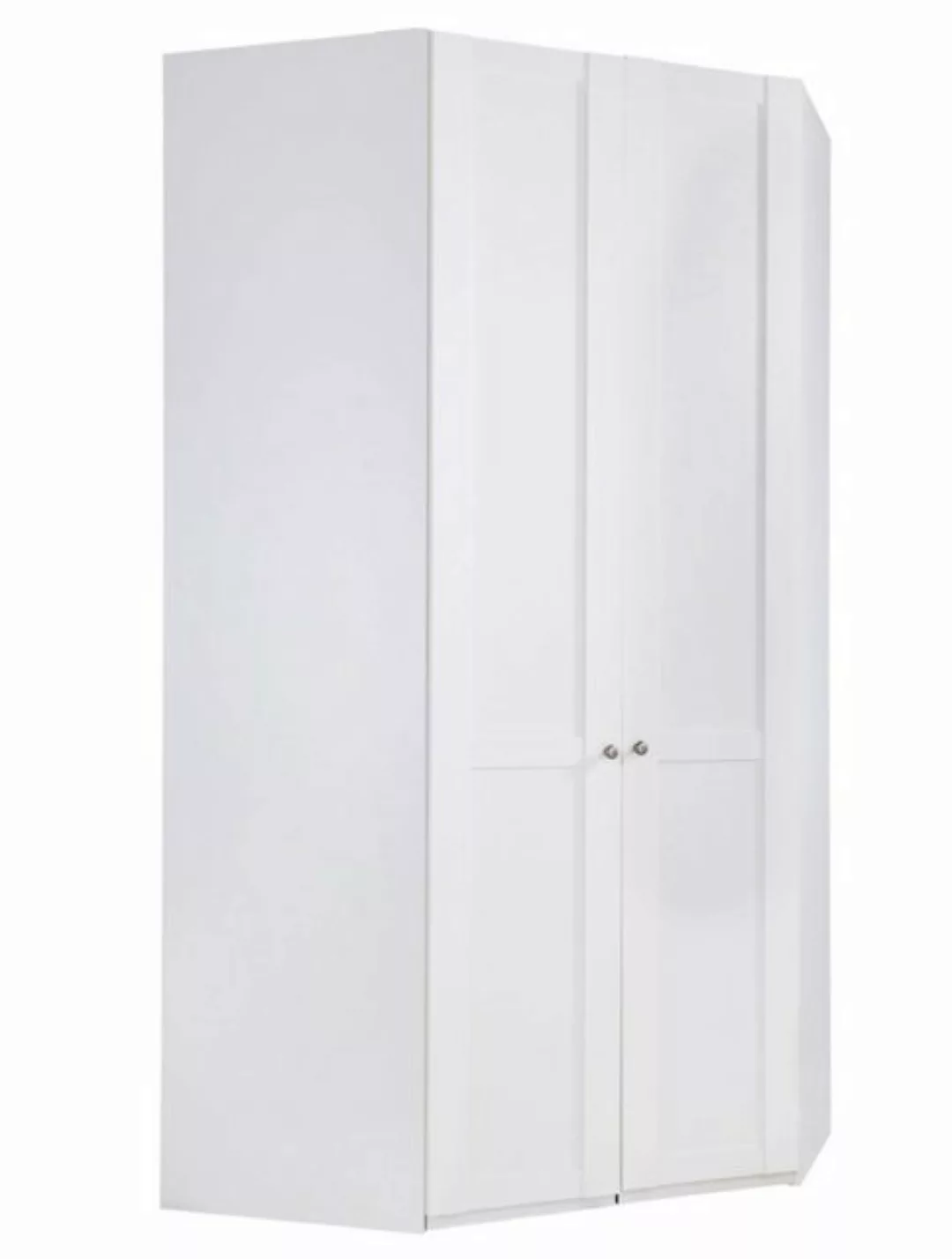 Wimex Eckschrank Newport (Newport, 1-St., Eckkleiderschrank) 120x120cm weiß günstig online kaufen