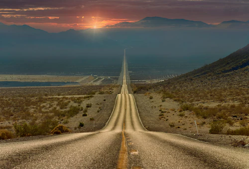 Papermoon Fototapete »Photo-Art GENNADY SHATOV, HIGWAY« günstig online kaufen