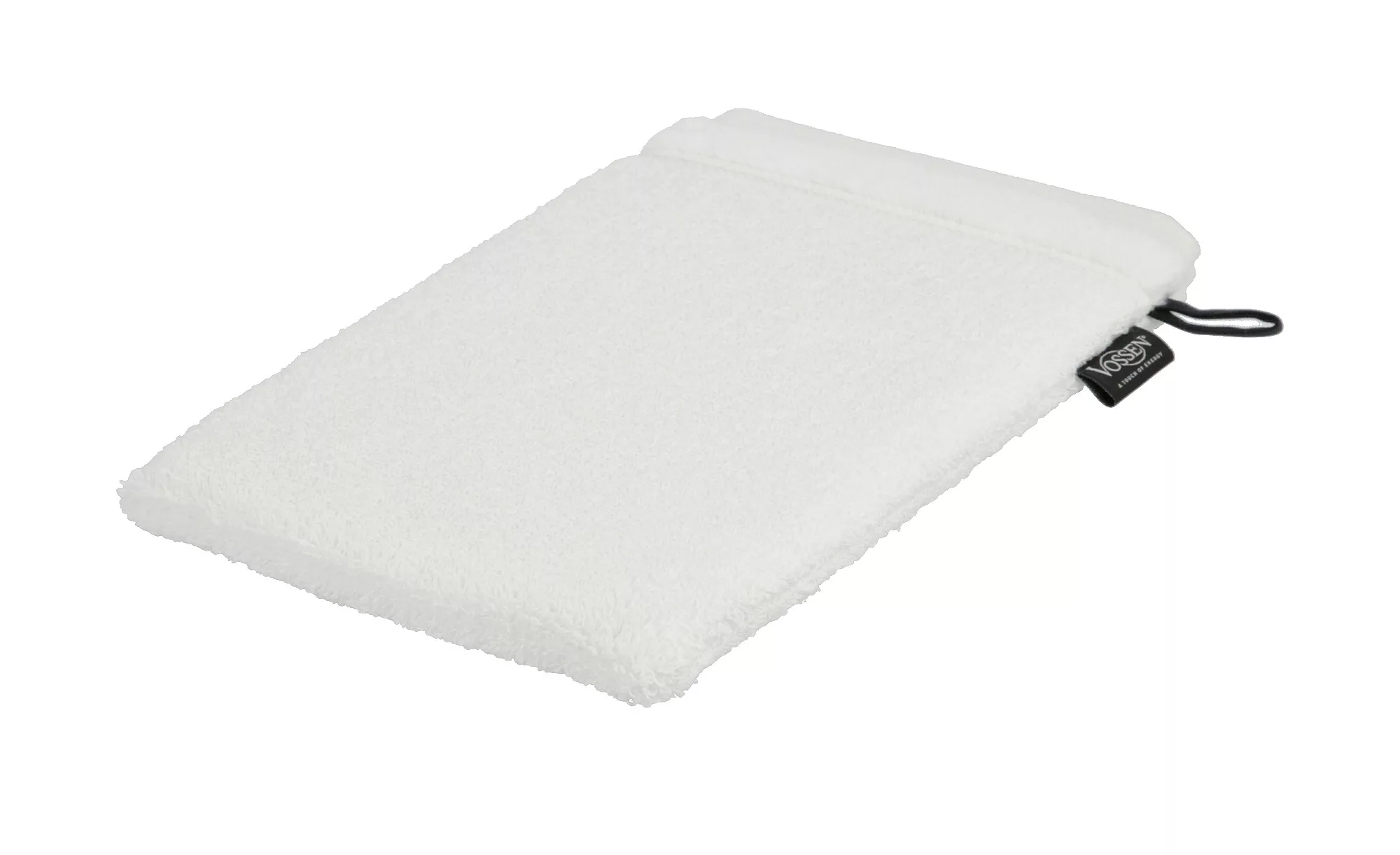 VOSSEN Waschhandschuh  Pure - grau - 100% Bio-Baumwolle - 16 cm - Heimtexti günstig online kaufen