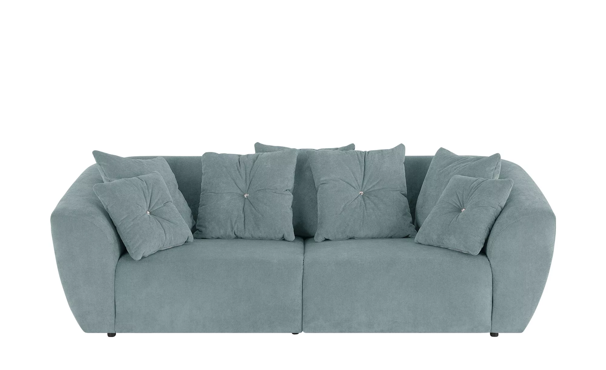 smart Big Sofa  Krista ¦ grün ¦ Maße (cm): B: 250 H: 81 T: 106.0 Polstermöb günstig online kaufen