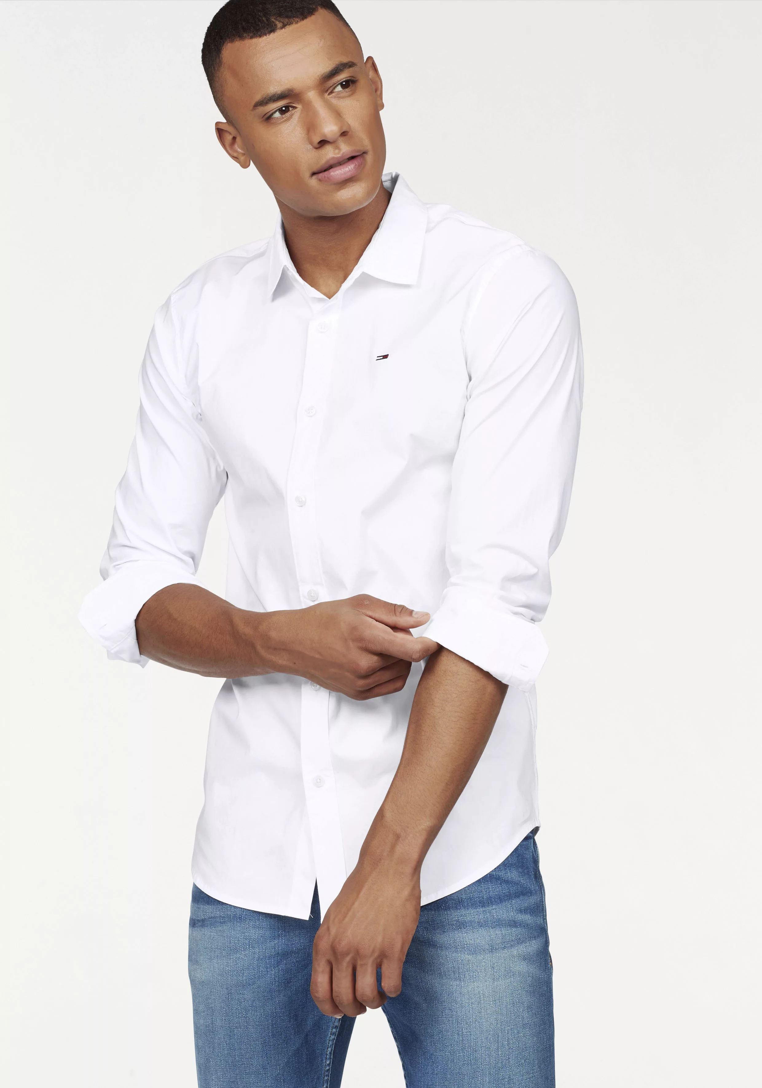 Tommy Jeans Langarmhemd Sabim Stretch Hemd Shirt Stretch Hemd, Premium, Sli günstig online kaufen