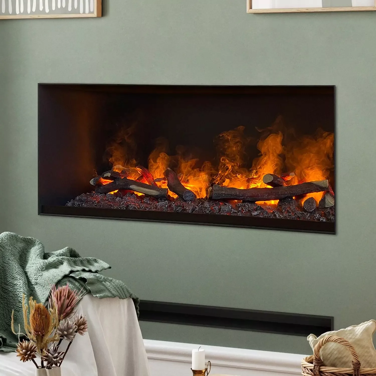 muenkel design wall fire electronic PRO [Opti-myst Elektrokamineinsatz Wand günstig online kaufen