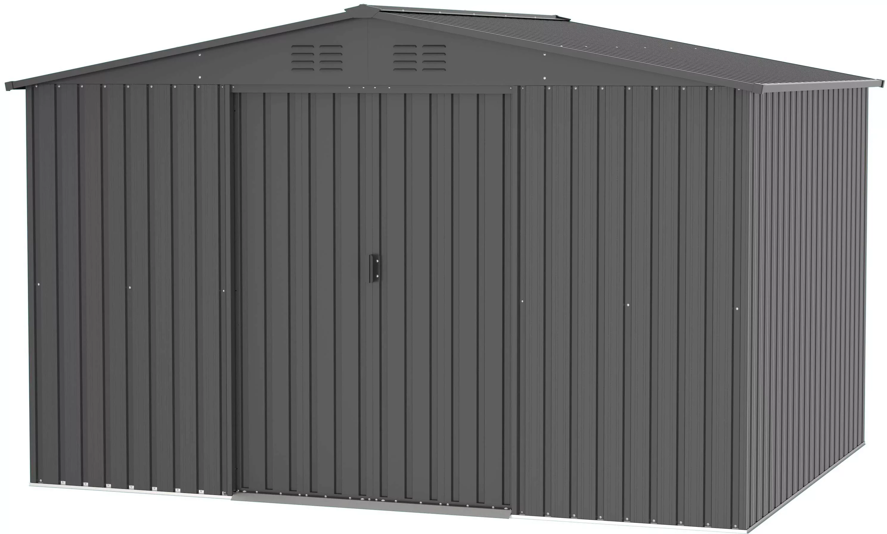 Tepro Metallgerätehaus Flex Shed XX-Large 261 cm x 181 cm x 132 cm Anthrazi günstig online kaufen