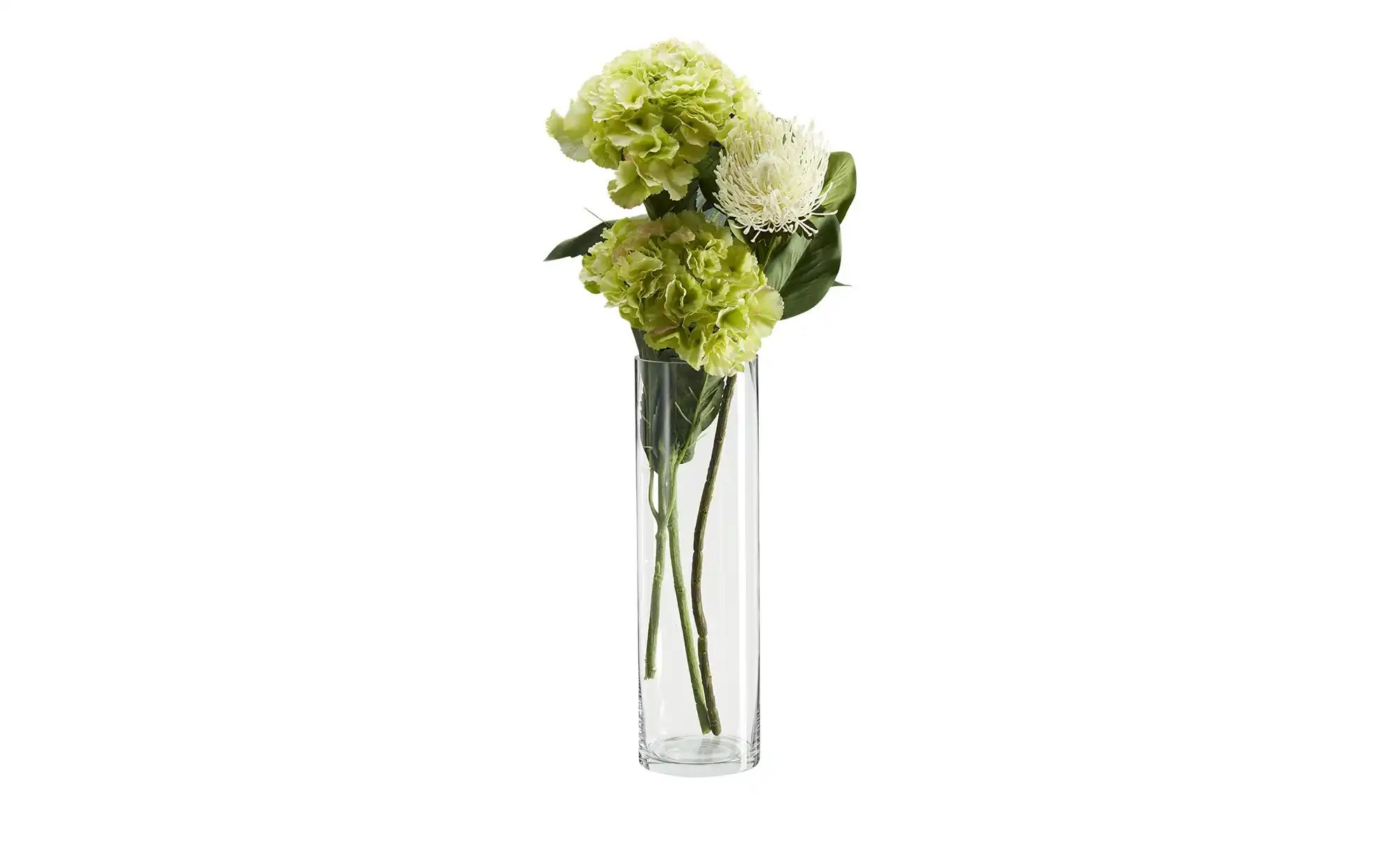 HOME STORY Vase   ¦ transparent/klar ¦ Glas ¦ Maße (cm): H: 40  Ø: 12 Acces günstig online kaufen