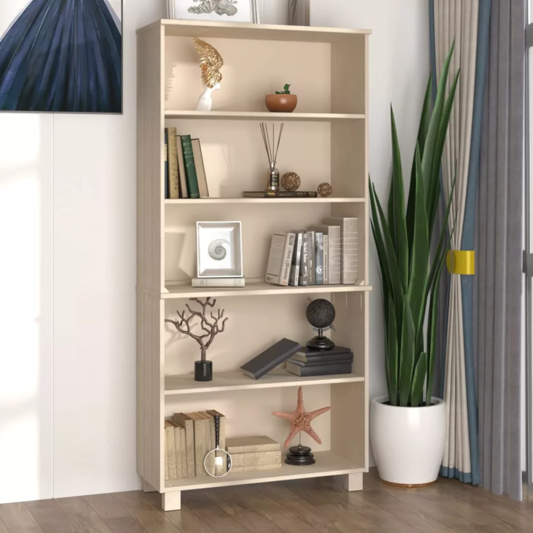 Vidaxl Highboard Massivholz Kiefer Honigbraun günstig online kaufen