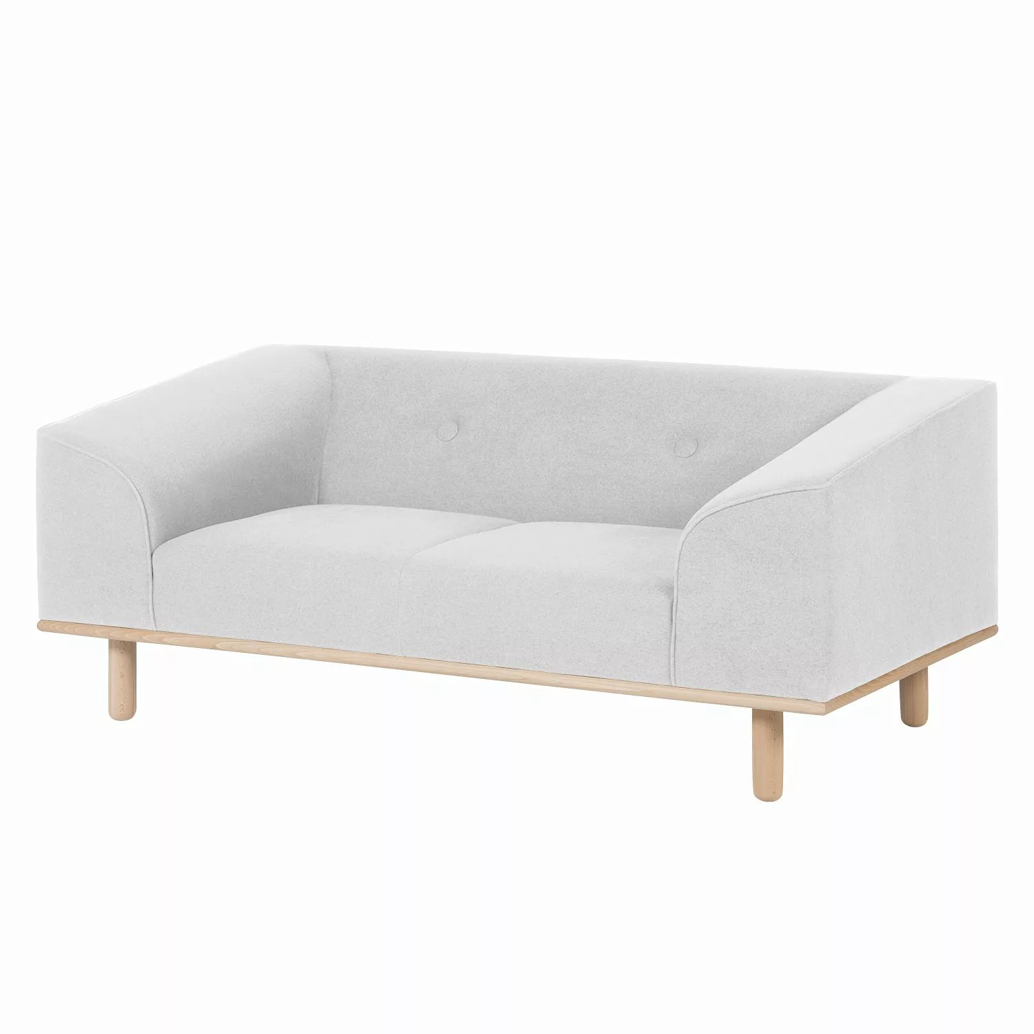 home24 Mørteens Sofa Aya 2-Sitzer Granit Webstoff 180x72x90 cm (BxHxT) Skan günstig online kaufen