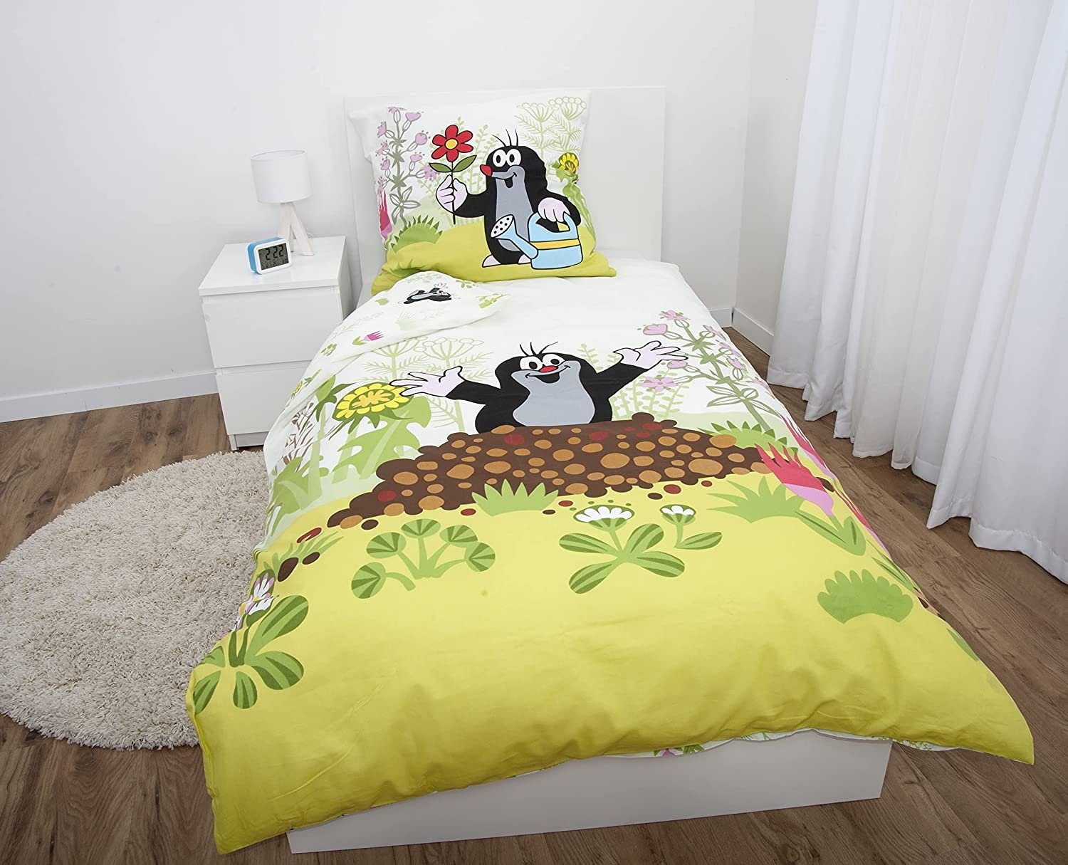 Herding Kinderbettwäsche Der kleine Maulwurf Flanell günstig online kaufen