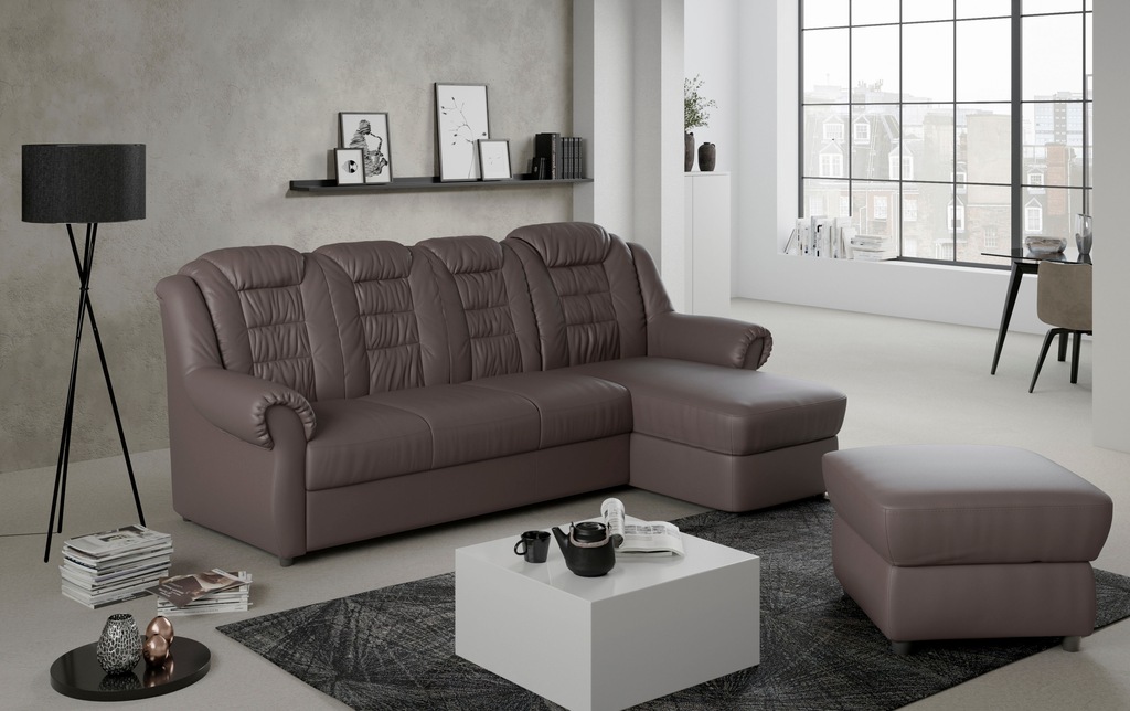 Home affaire Ecksofa "Boston L-Form", mit hoher Rückenlehne, wahlweise mit günstig online kaufen