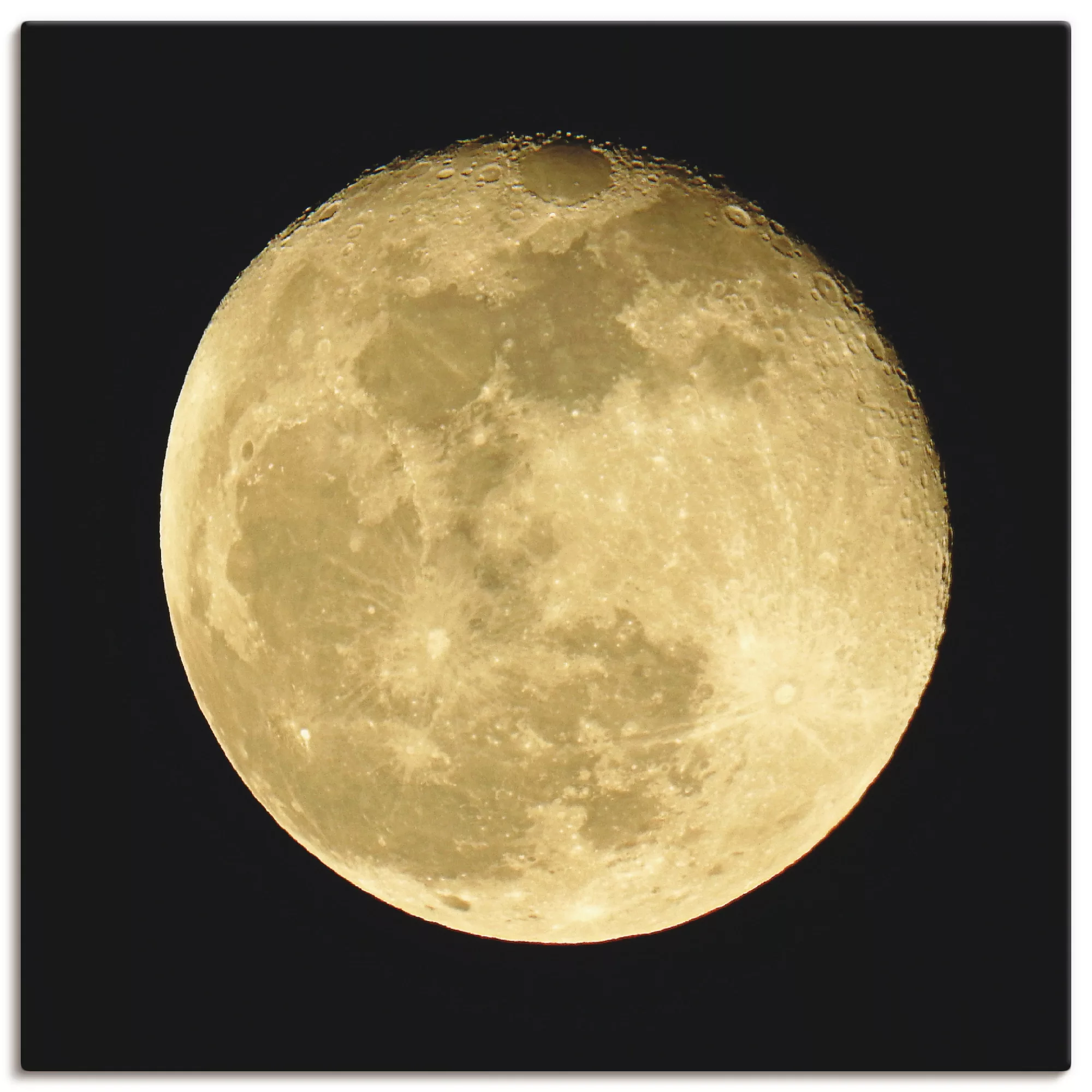 Artland Wandbild »Mond«, Weltraum, (1 St.) günstig online kaufen