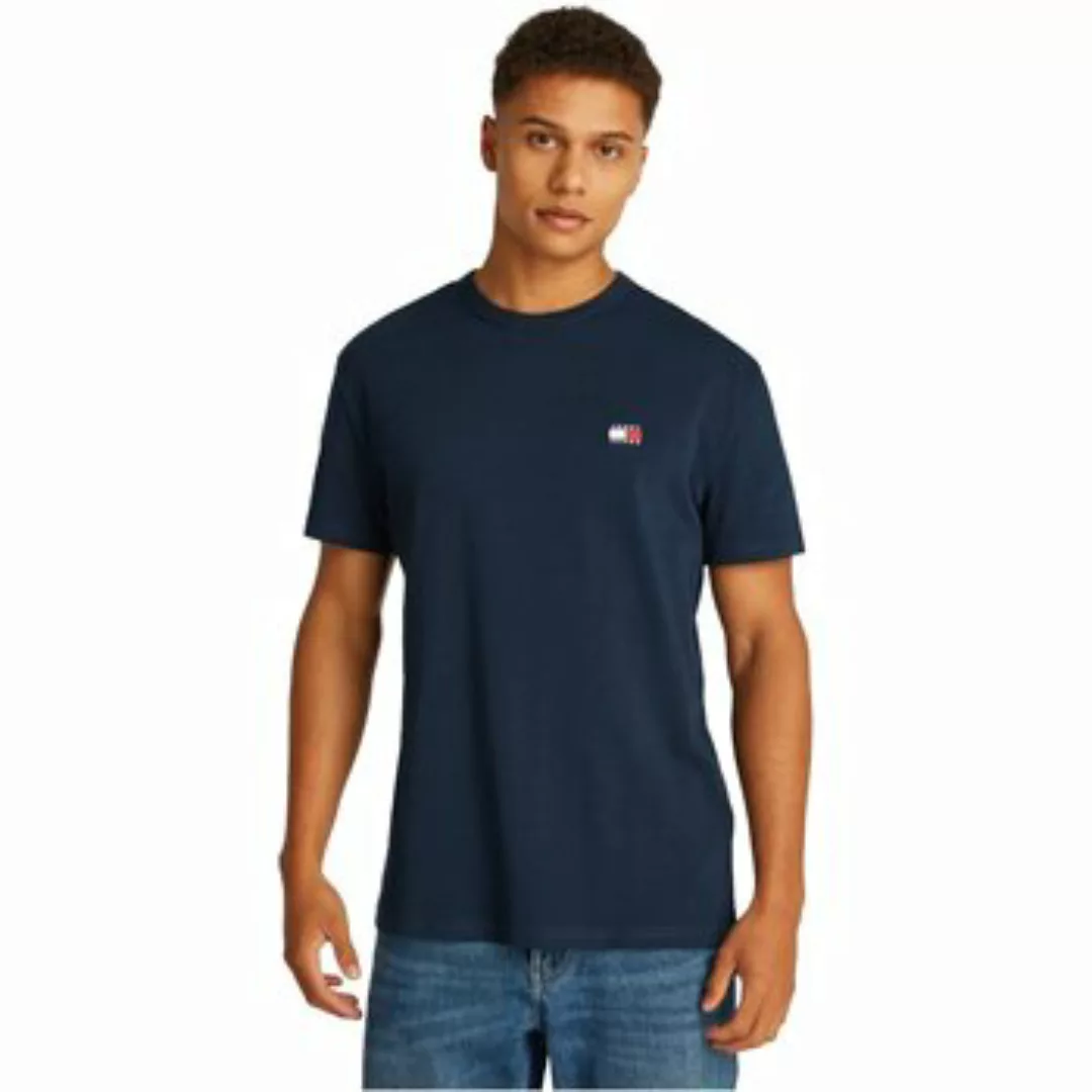 Tommy Jeans T-Shirt TJM REG BADGE TEE EXT mit Logostickerei günstig online kaufen