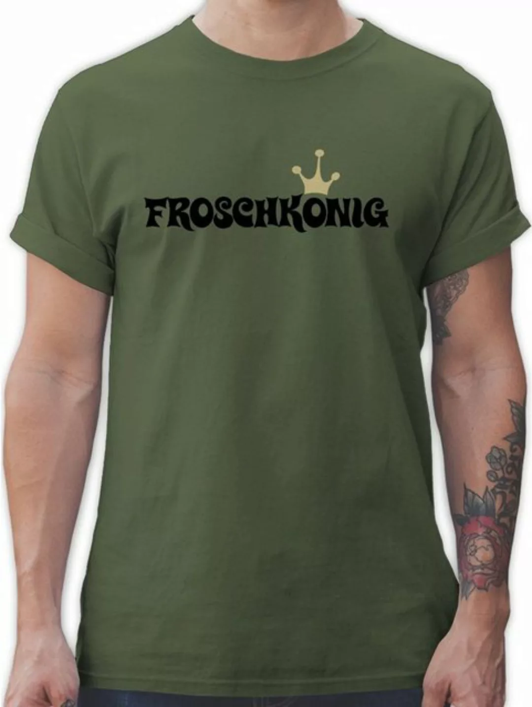 Shirtracer T-Shirt Froschkönig Karneval & Fasching günstig online kaufen