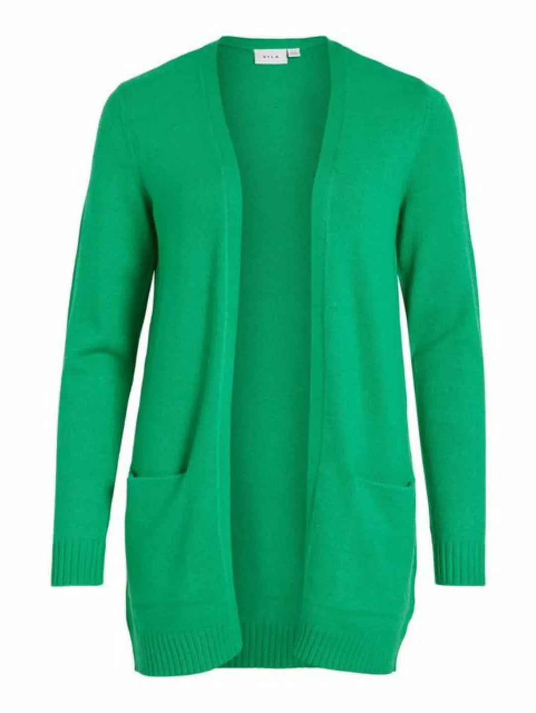 Vila Cardigan Feinstrick Basic Cardigan Stretch mit Taschen VIRIL 4597 in G günstig online kaufen