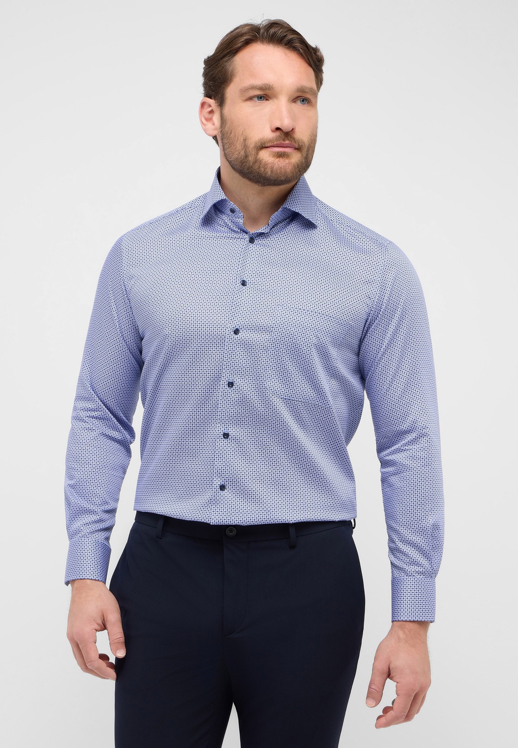 Eterna Langarmhemd "COMFORT FIT", NON IRON (bügelfrei) günstig online kaufen