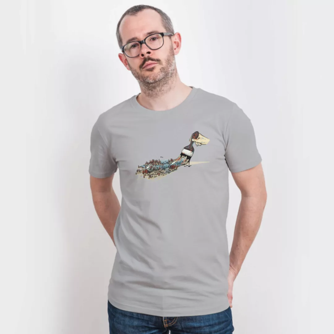 Robert Richter – Nature Brush - Mens Low Carbon Organic Cotton T-shirt günstig online kaufen