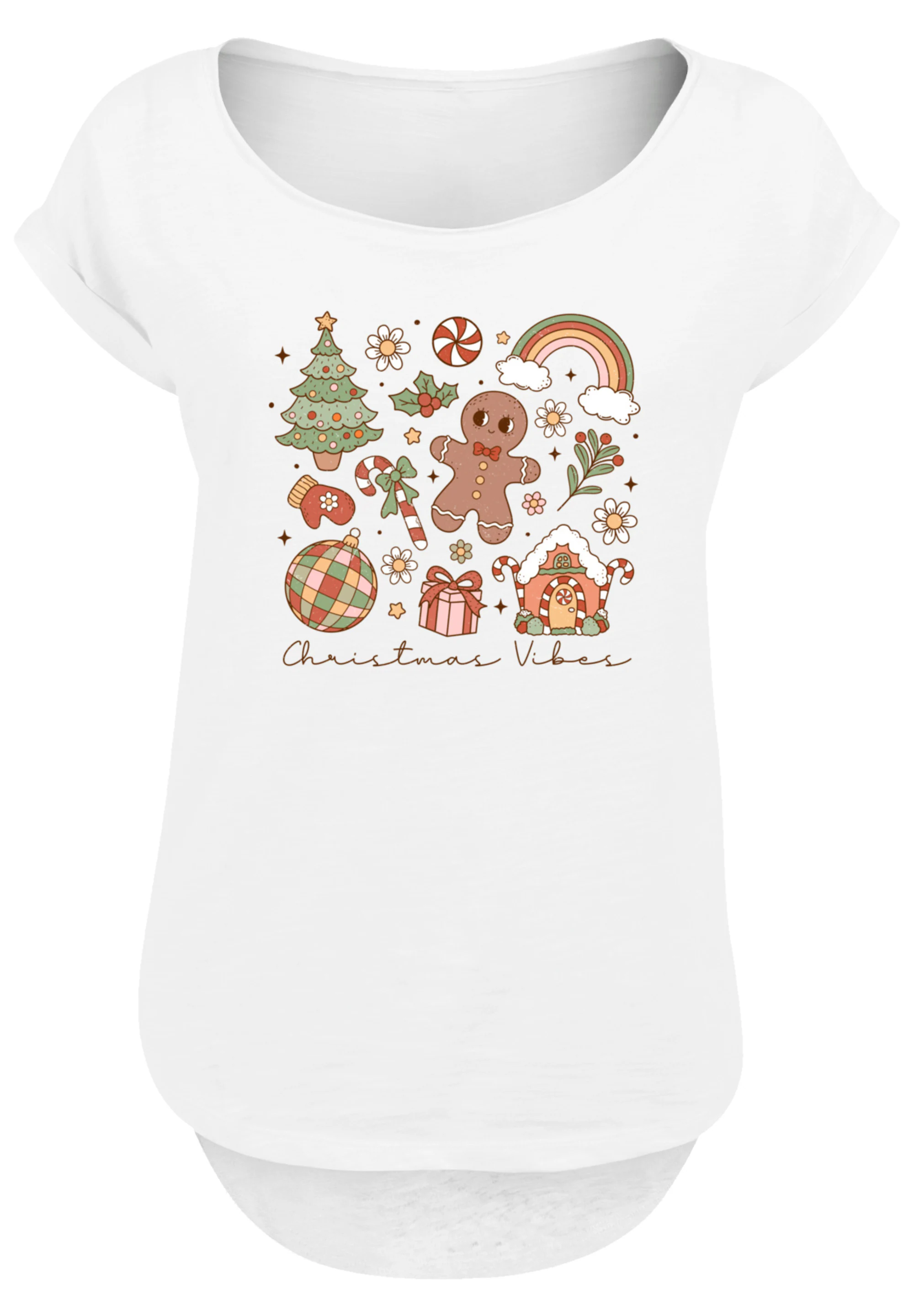 F4NT4STIC T-Shirt "Weihnachten Vibes Cozy Cute Winter", Premium Qualität, W günstig online kaufen