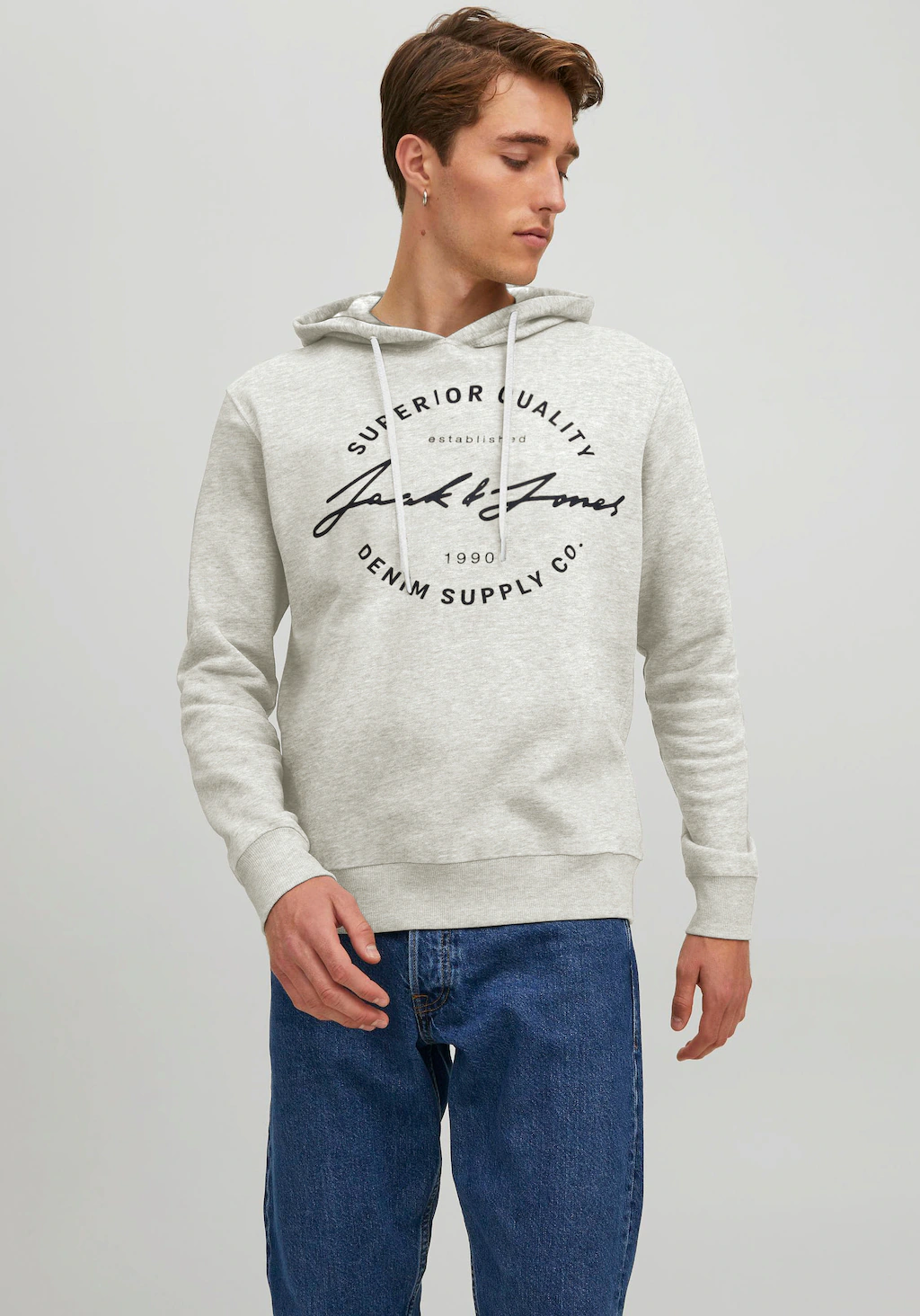 Jack & Jones Kapuzensweatshirt JJACE SWEAT HOOD günstig online kaufen