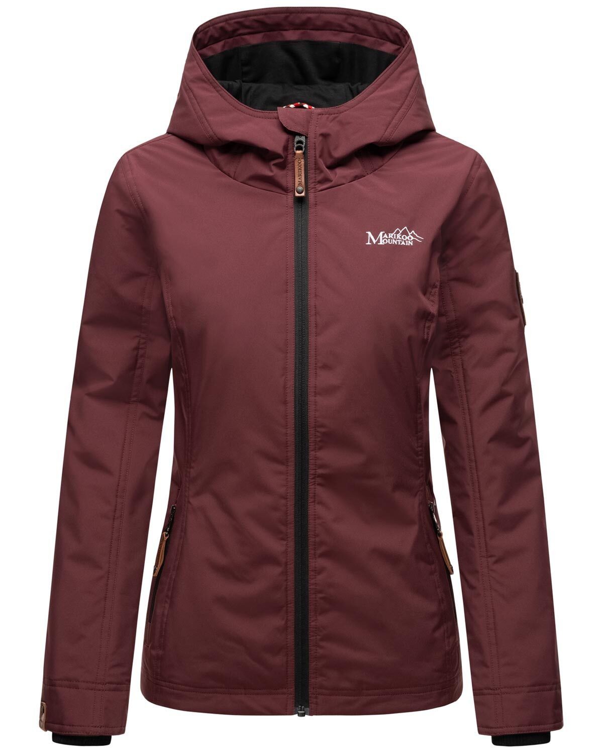 Marikoo Outdoorjacke "Brombeere", sportliche Übergangsjacke mit Kapuze günstig online kaufen