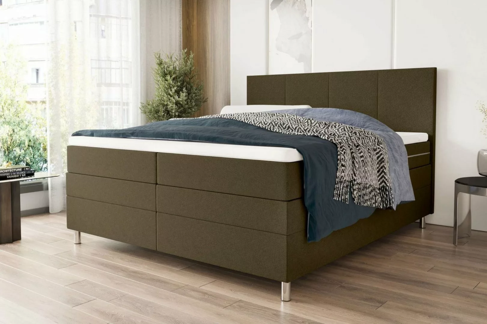 99rooms Boxspringbett Orion (Schlafzimmerbett, Bett), 140/160/180 x 200 cm, günstig online kaufen