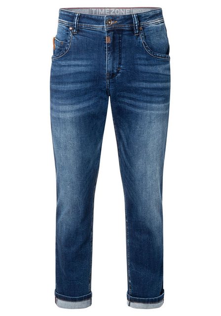 Timezone Herren Cargo Hose REGULAR BENTZ - Regular Fit - Braun Grau Grün günstig online kaufen