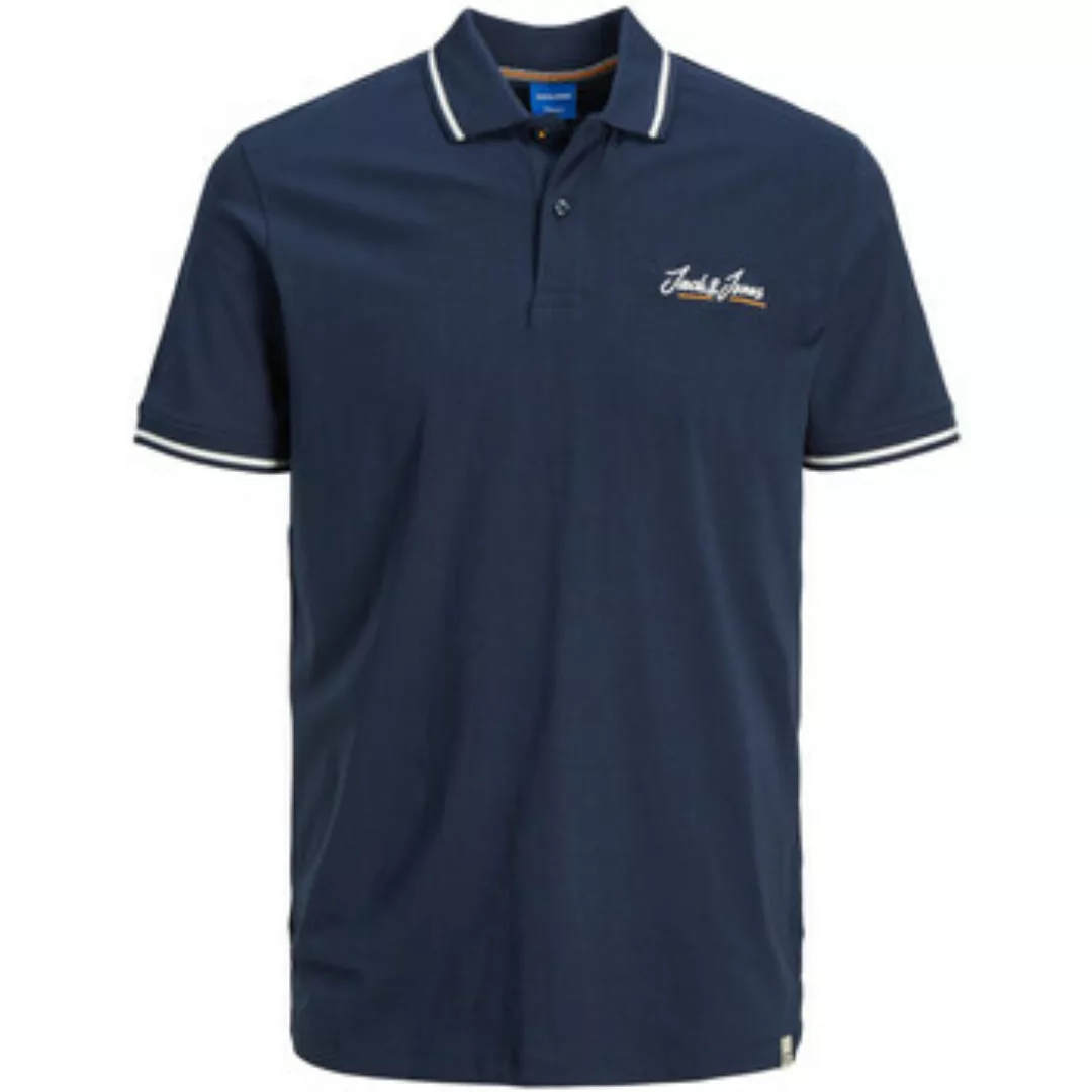 Jack & Jones  T-Shirts & Poloshirts Shirt Poloshirt mit  Logo-Verzierung JO günstig online kaufen