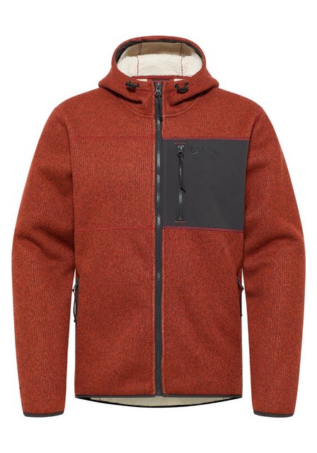 Jack Wolfskin Fleecejacke KAMINFEUER HOODED JKT M günstig online kaufen